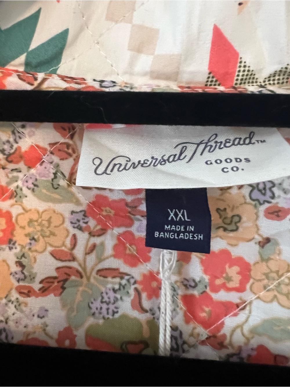 Universal Thread Quilted Patchwork Jacket XXL NWT - Picture 9 of 10